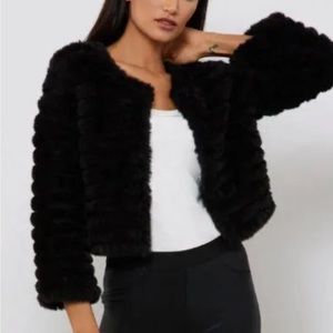 Fur stylish jacket
